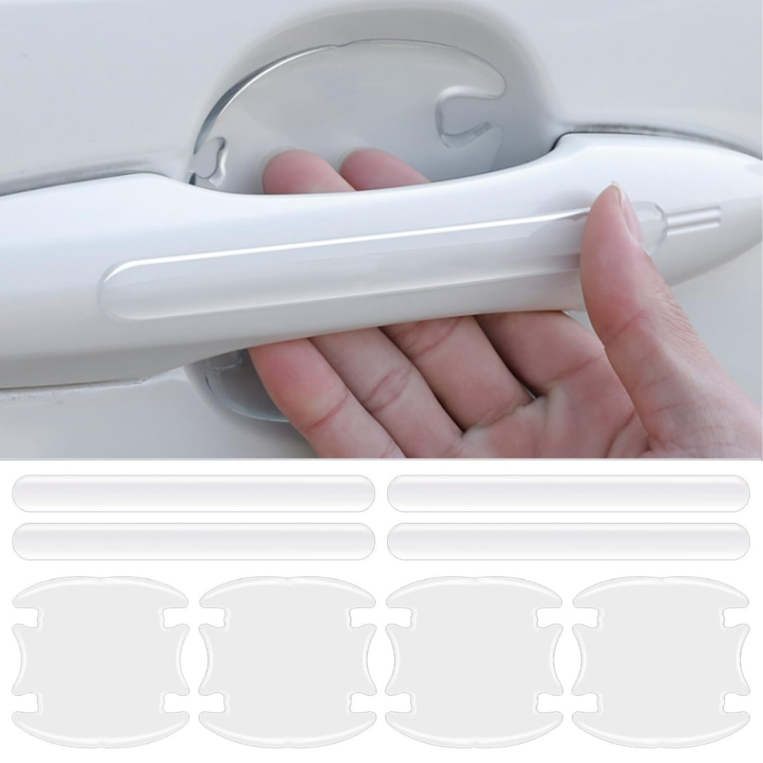 Set De 8 Piezas Anti Rayaduras Para Manijas De Vehículos