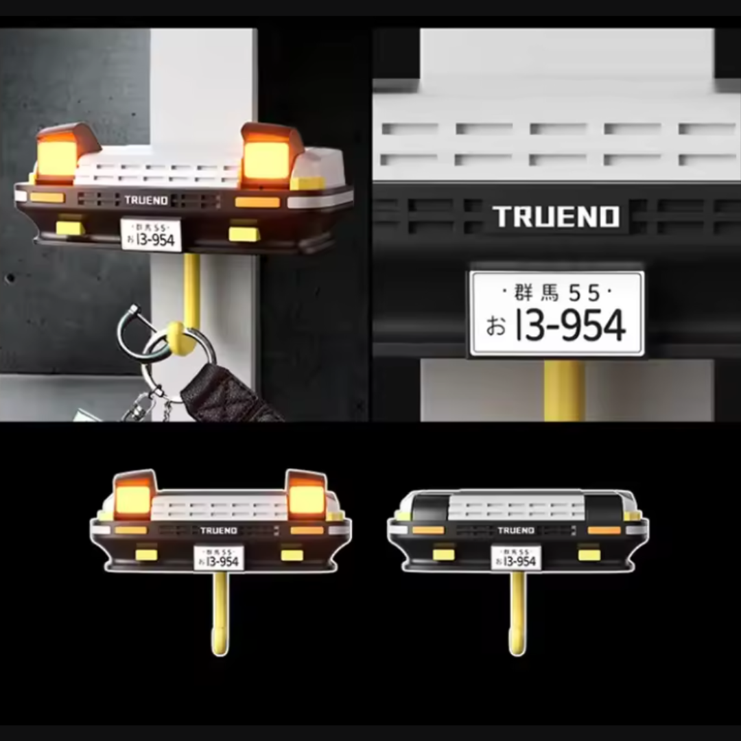 SOPORTE DE LLAVES TIPO COCHE CON LUCES